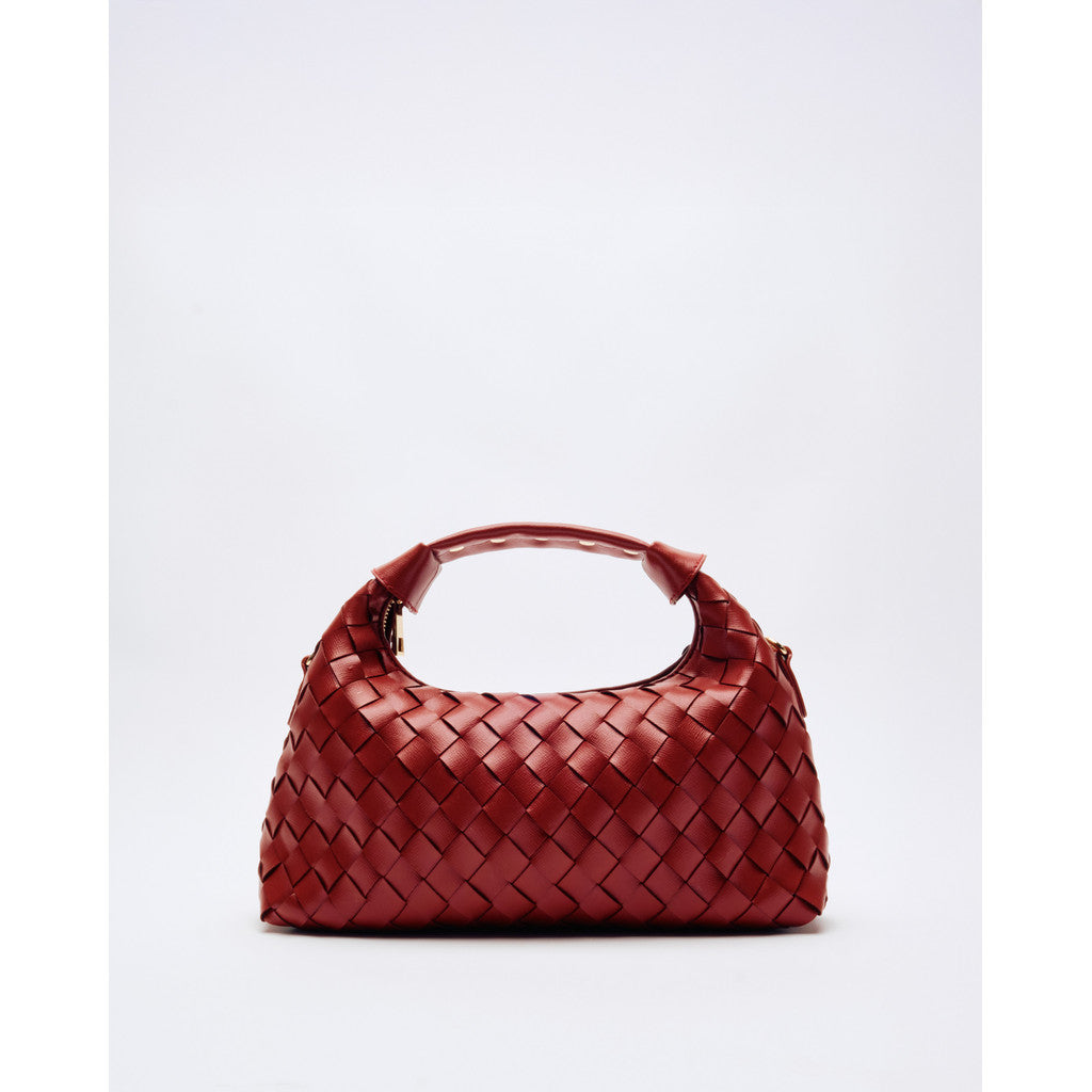 Dandy Braided Florence - Maroon med guld
