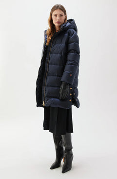 Farida Down Coat - Marine