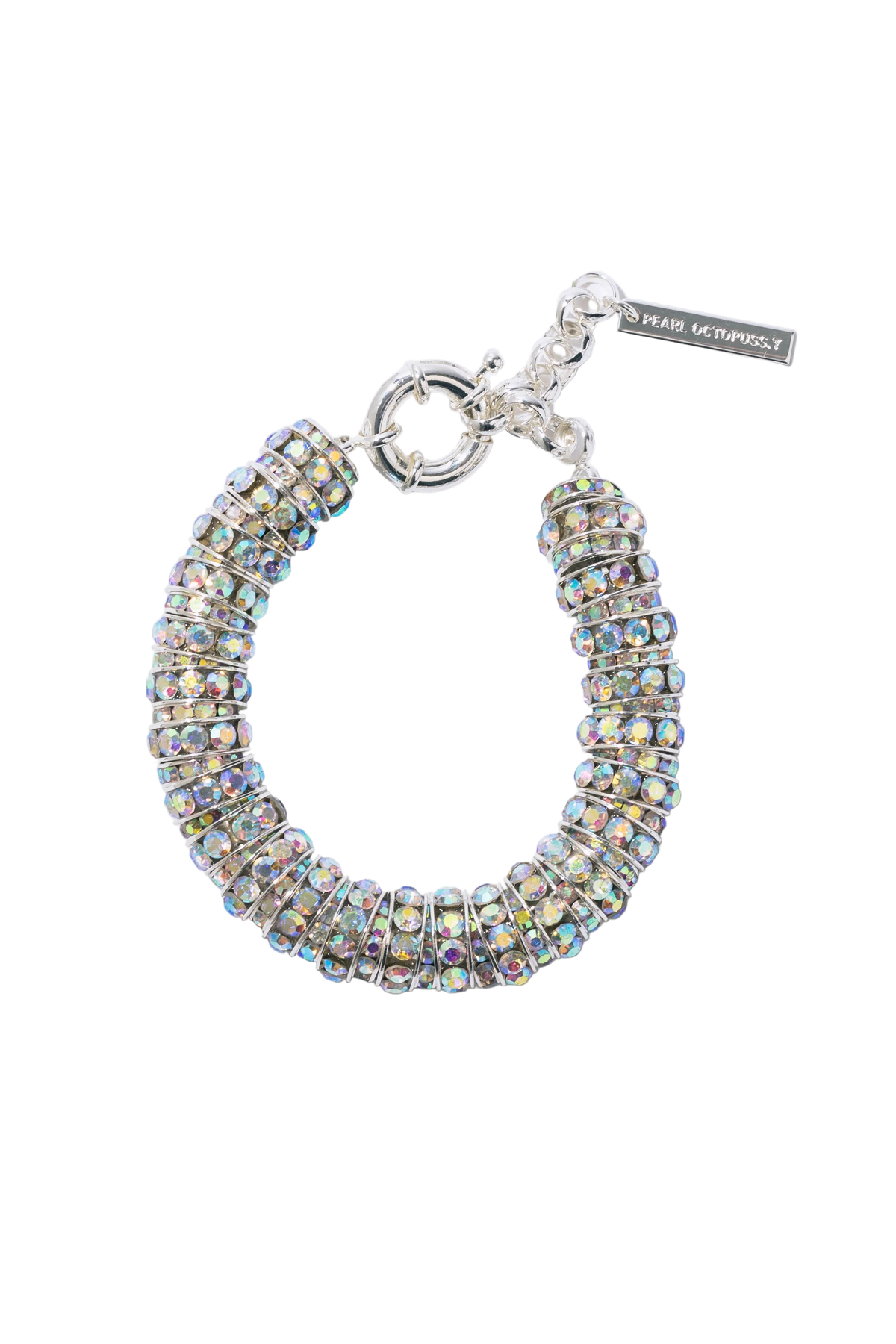 Fat Diamond Bracelet - Silver