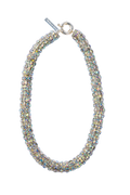 Fat Diamond Necklace - Silver