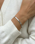 Bone Armband - Silver