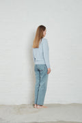 Arnie Says Fiona Summer stickad tröja - Ice Blue