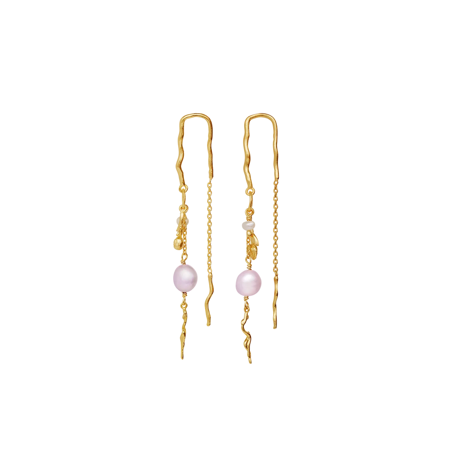 Fiori Earrings - Gold