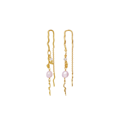 Fiori Earrings - Gold