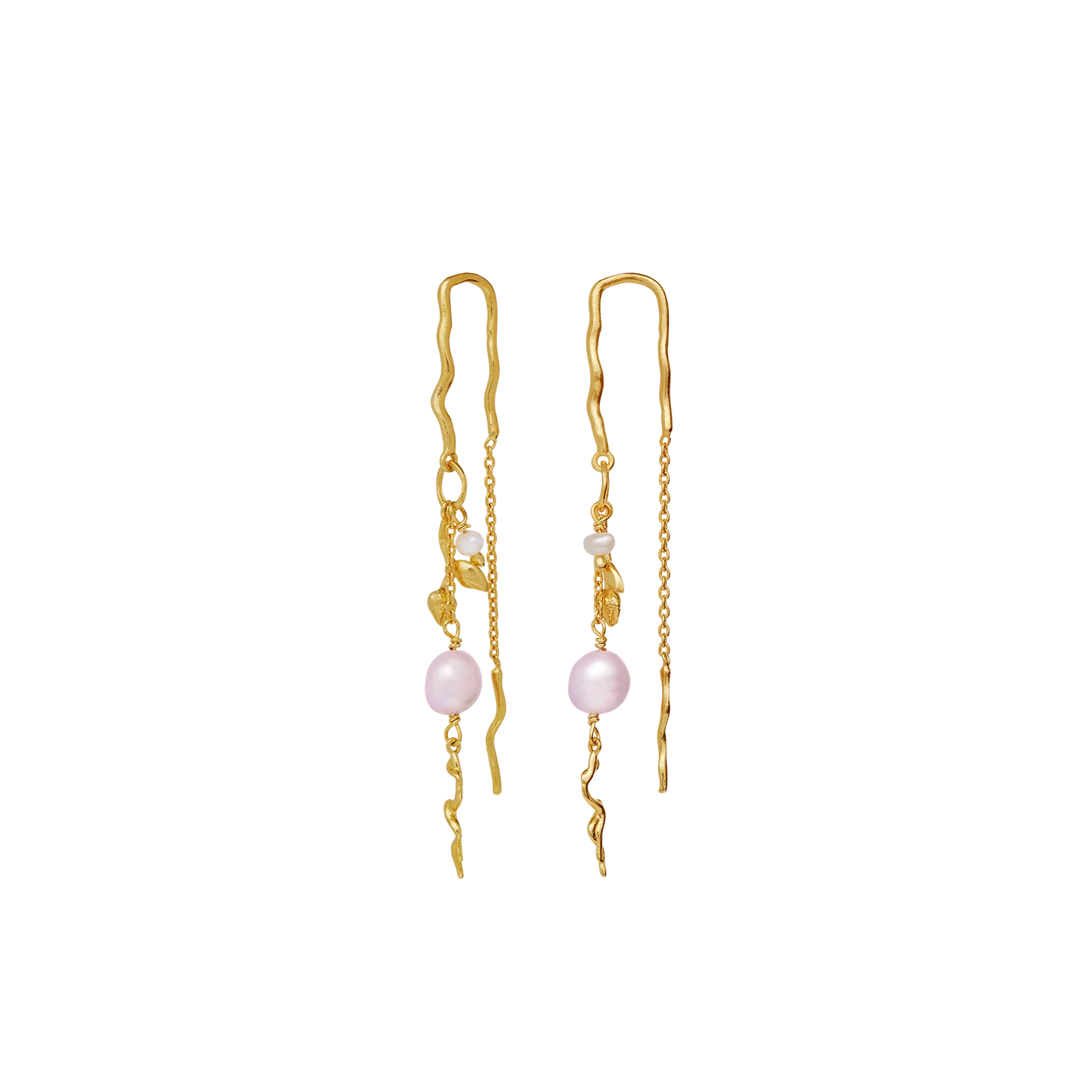 Fiori Earrings - Gold