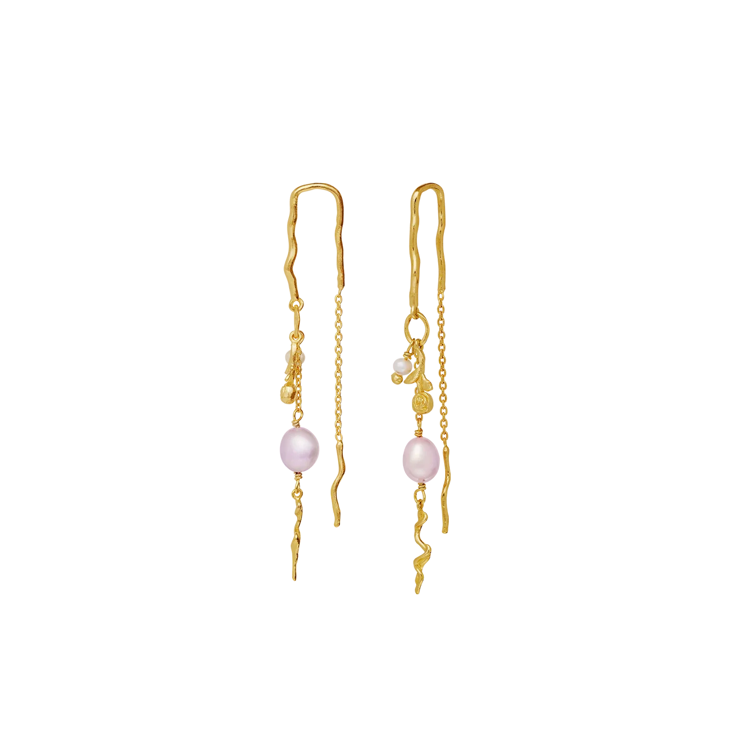 Fiori Earrings - Gold