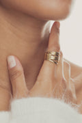 The Flow Ring - Guld