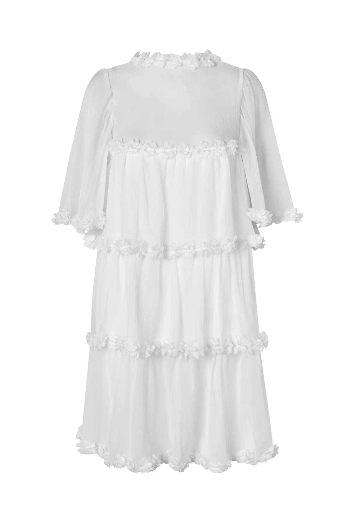 Flow Dress - Vit