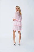 Flow Dress - Carmine Rose