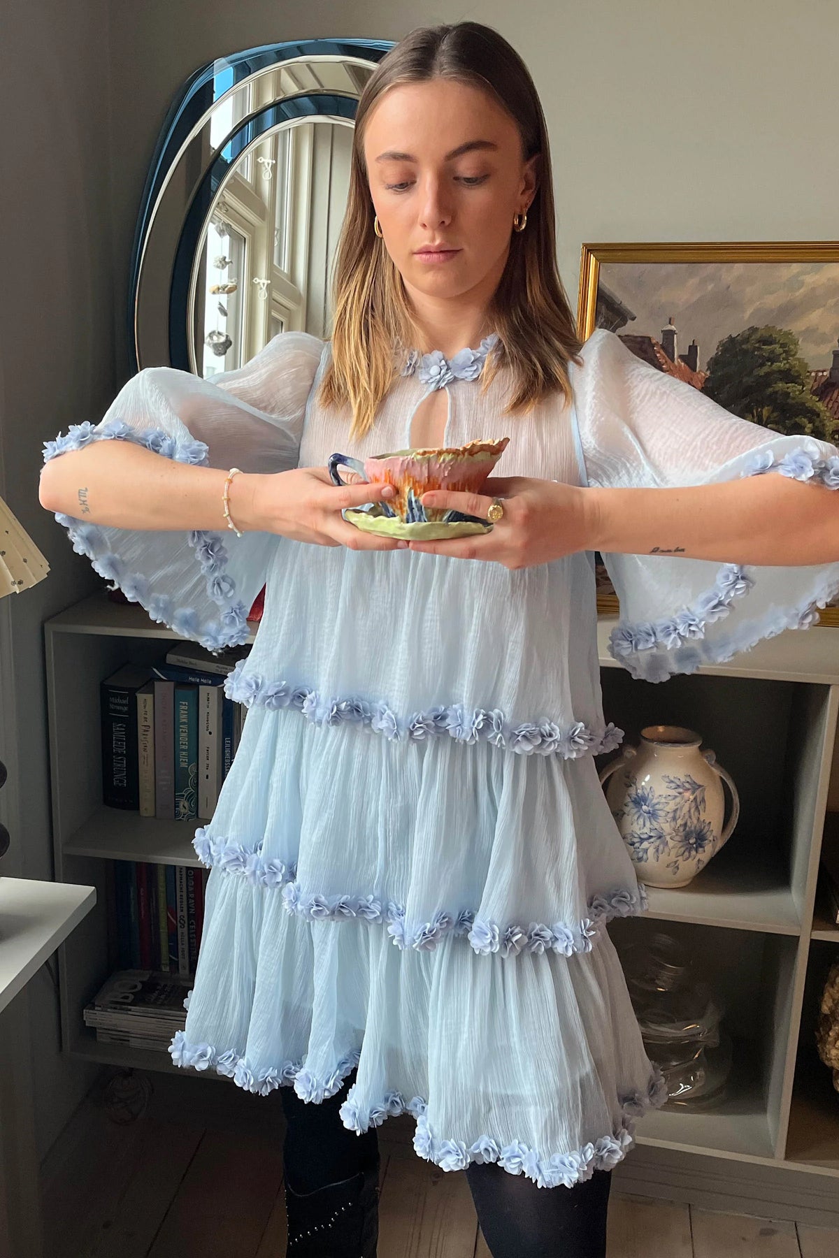 Flow Dress -  Celestial Blue
