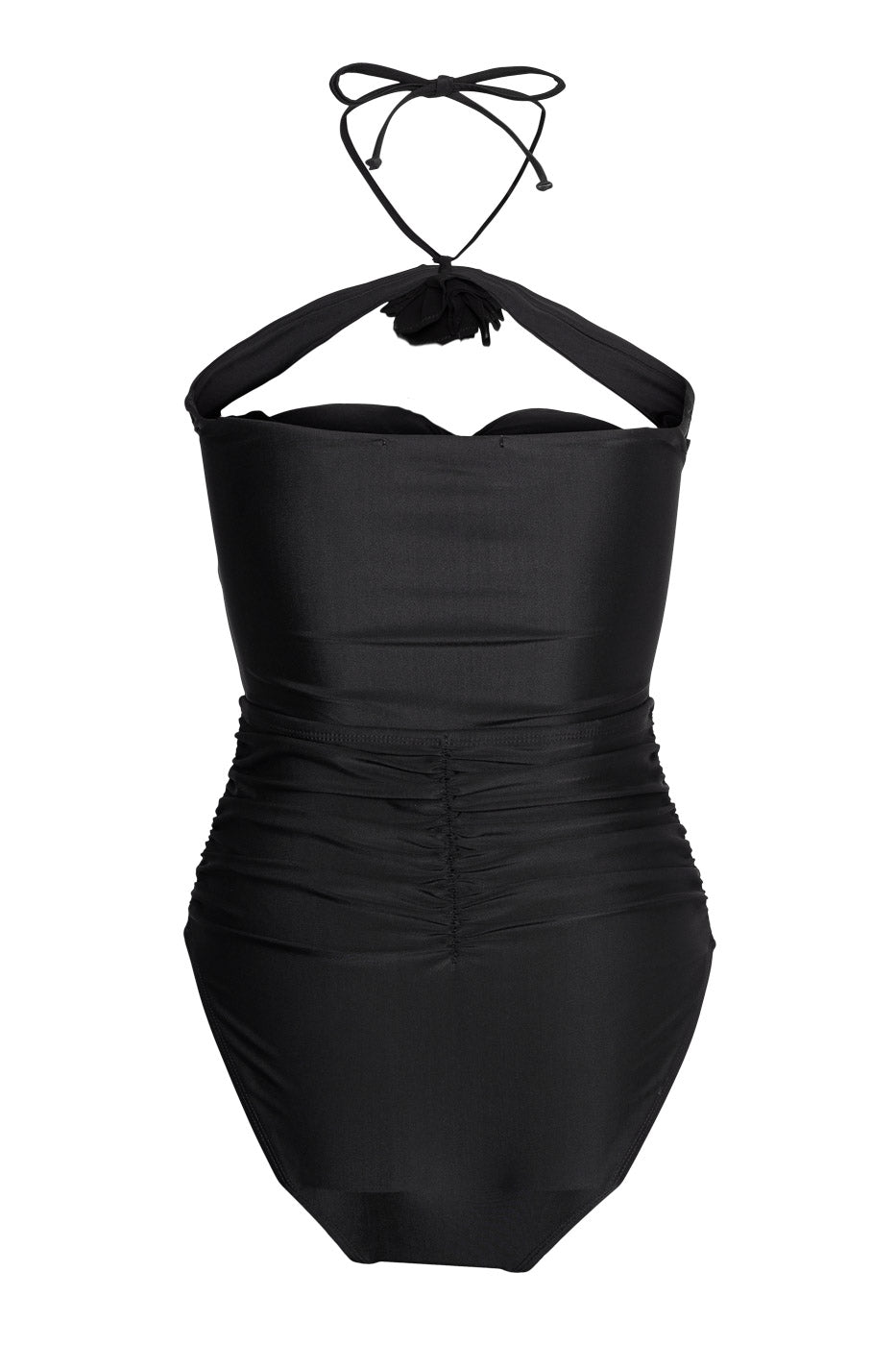 Flower Swimsuit - Svart