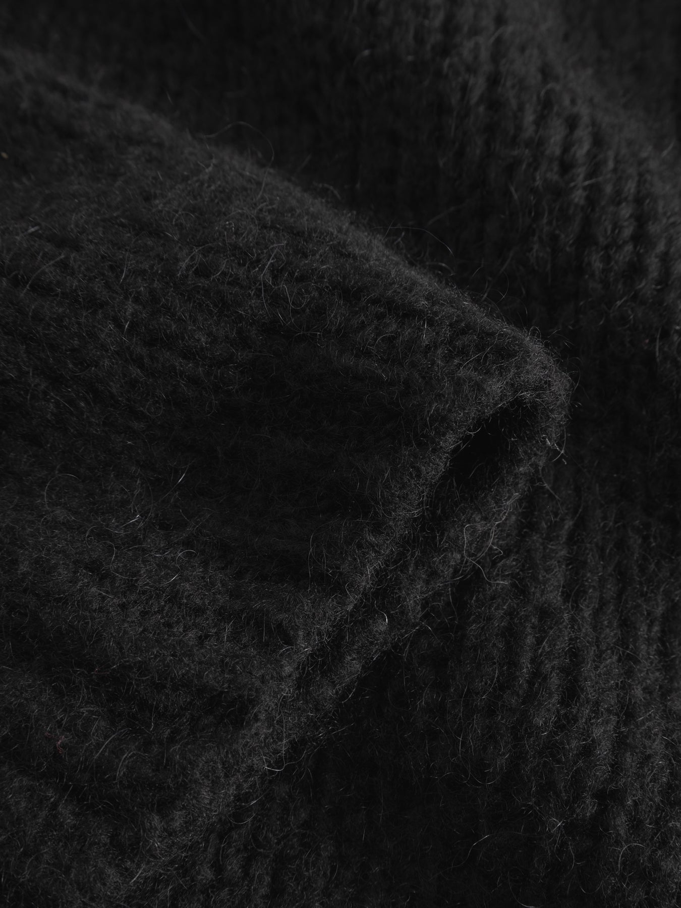 Fora Knit Cardigan - Svart