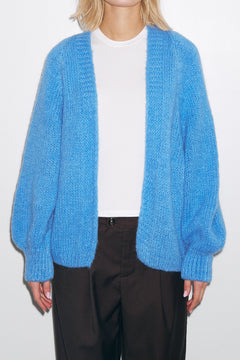 Fora Knit Cardigan - Blue