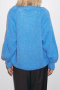 Fora Knit Cardigan - Blå
