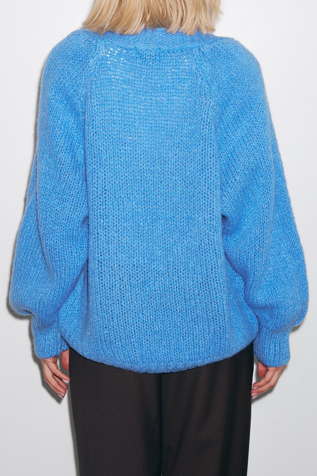 Fora Knit Cardigan - Blå