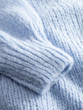 Fora Knit Cardigan - Ljusblå