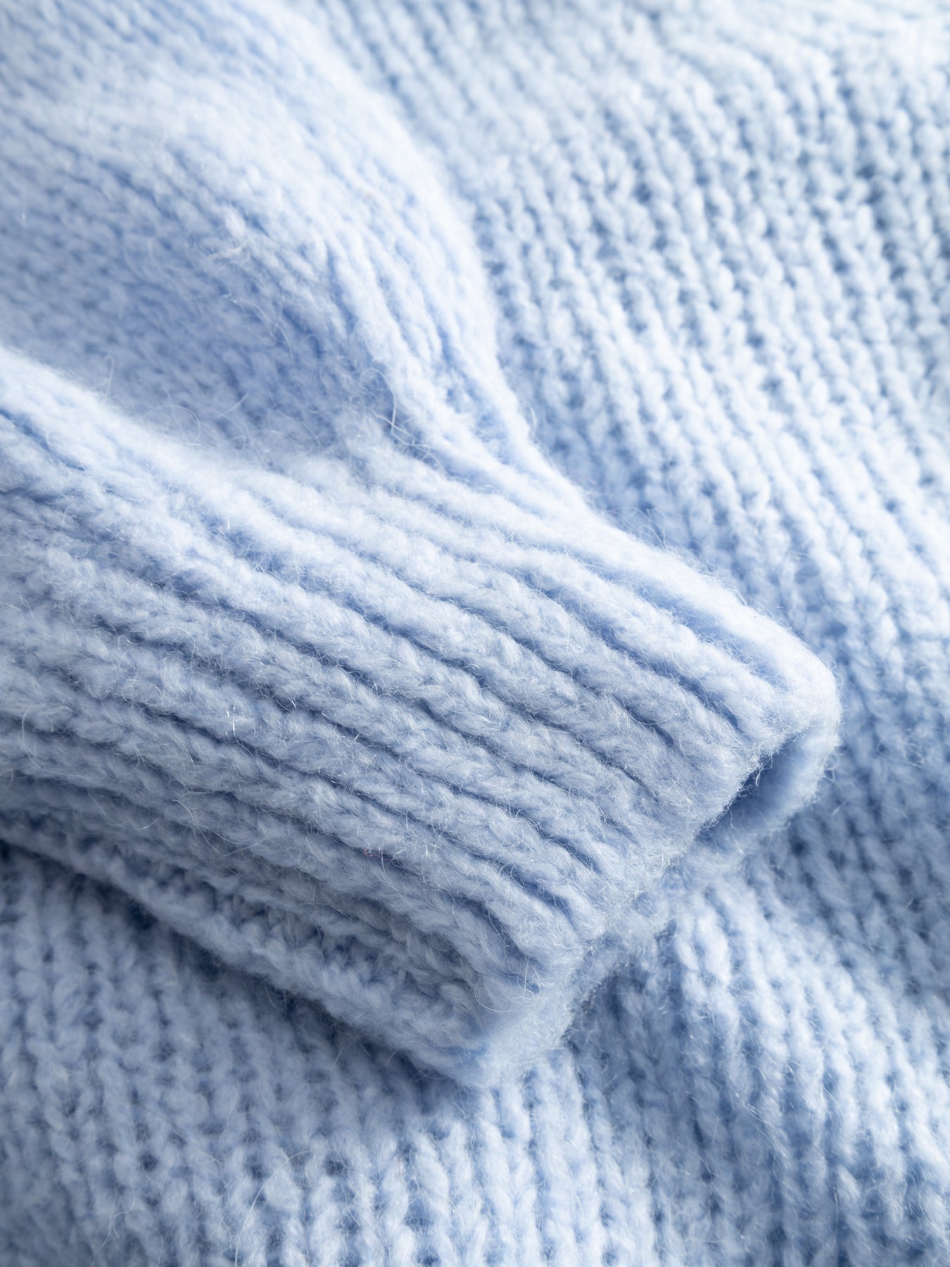 Fora Knit Cardigan - Ljusblå