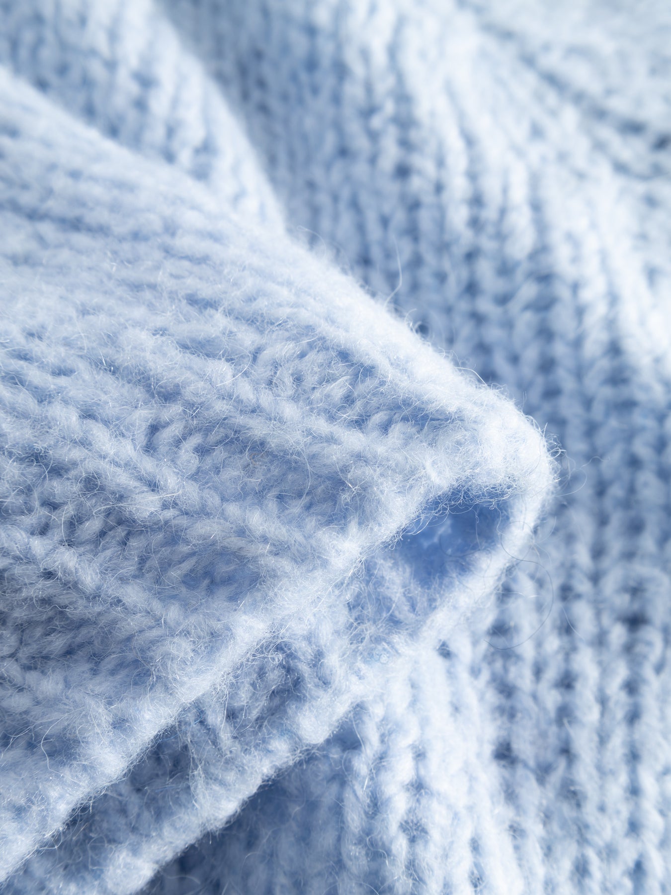 Fora Knit Cardigan - Ljusblå