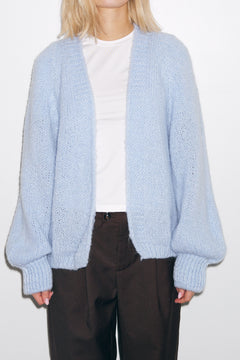 Fora Knit Cardigan - Light Blue