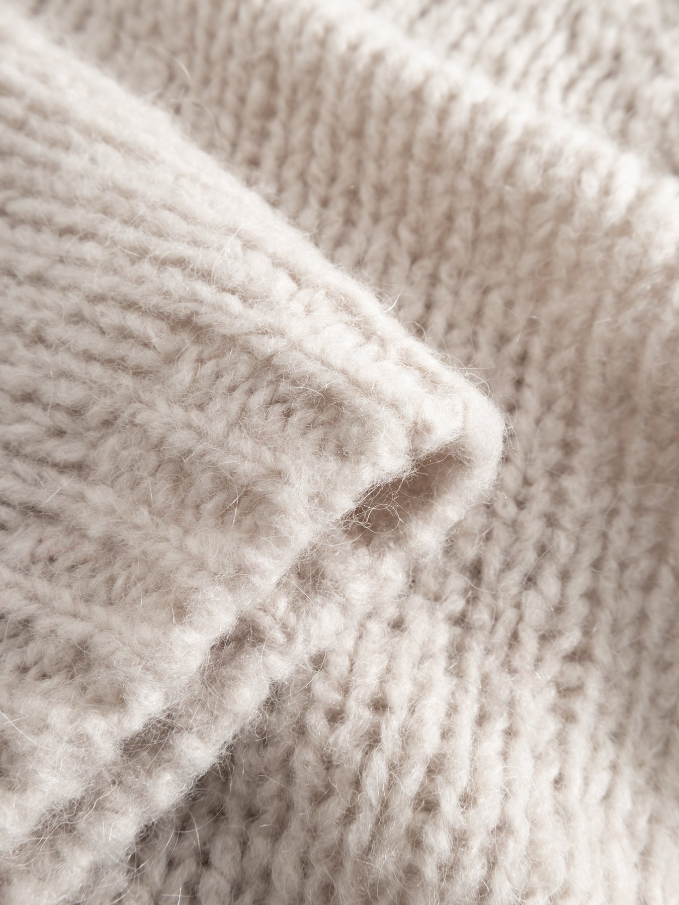 Fora Knit Kofta - Sand