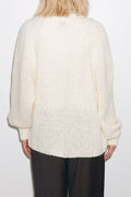 Fora Knit Cardigan - Vit