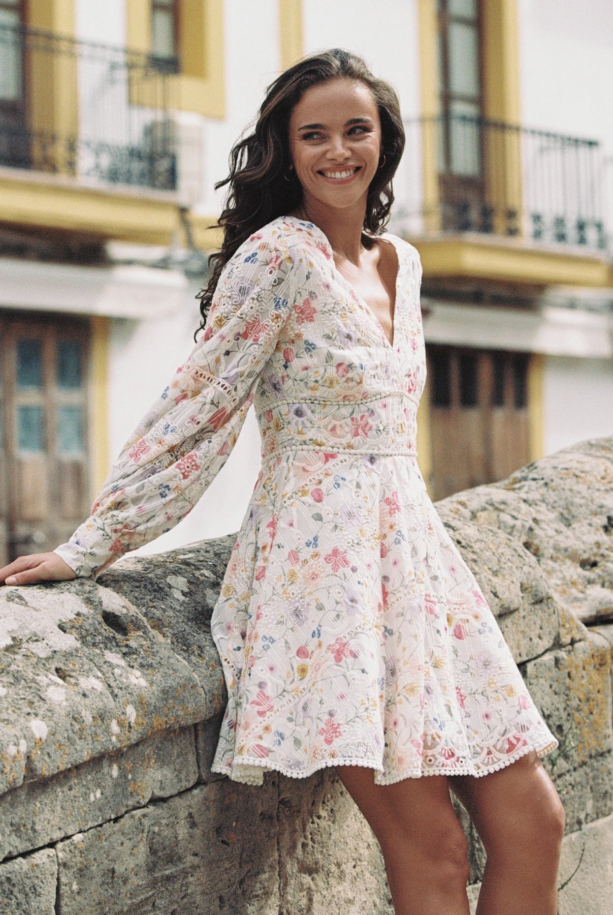 Freya Dress - Flower Meadow