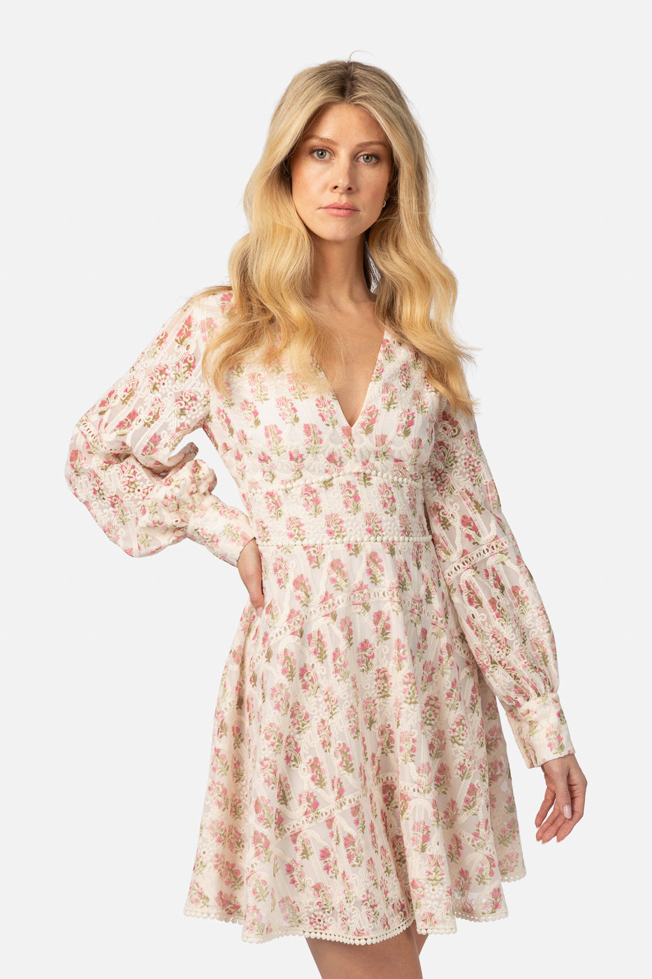Love Lolina Freya Dress - Pink Lily