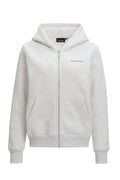 W. Cosmo Zip Hoodie - Grey Melange
