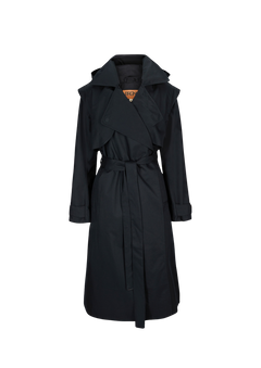 Regndråpe Trench Coat - New Black