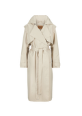 Regndråpe Trench Coat - Sand