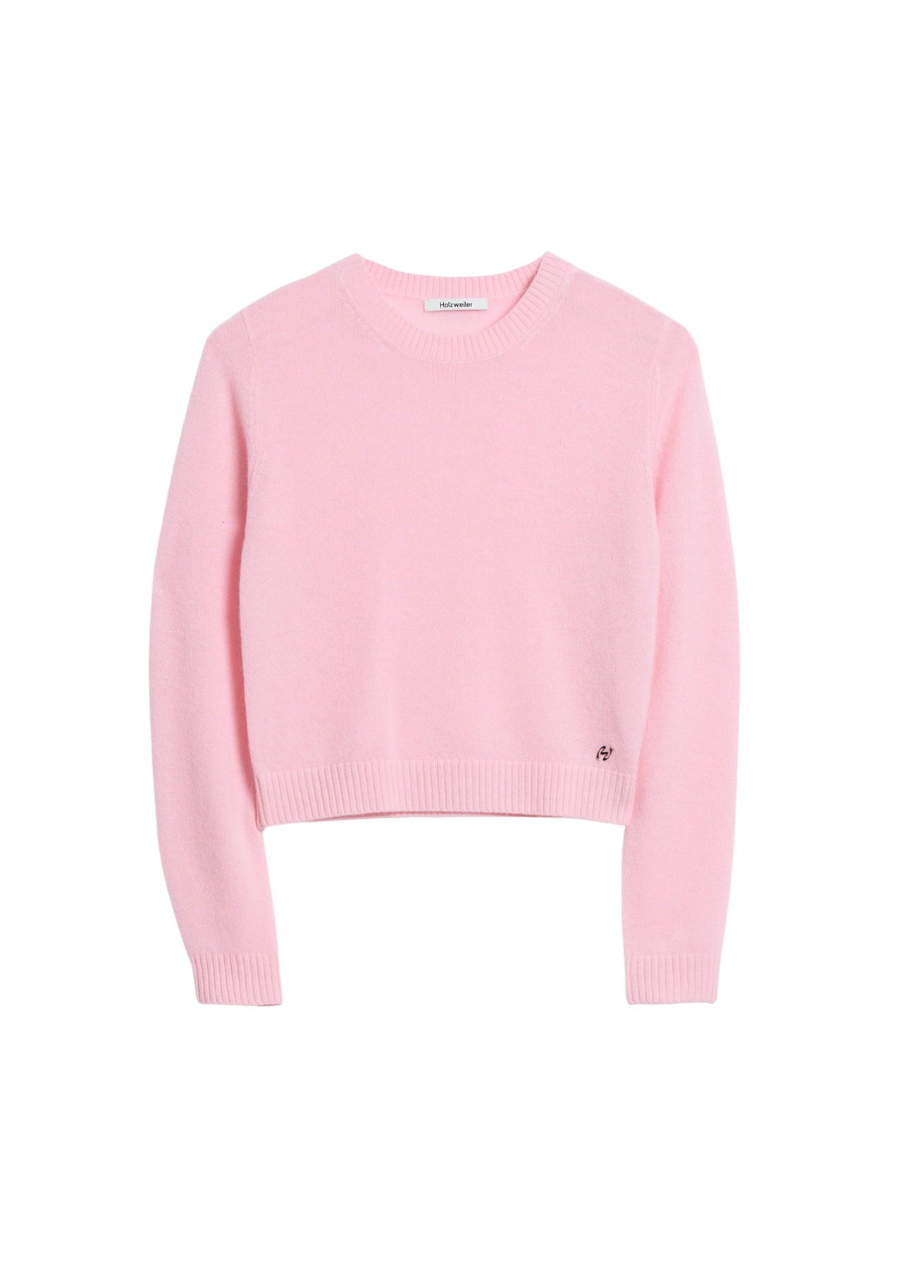 W. Cashmere Crew - Pink