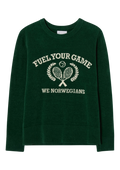 Deuce Chenille Sweater - Grön