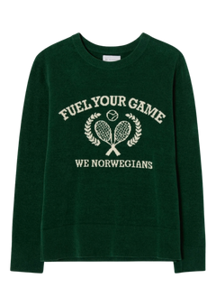 Deuce Chenille Sweater - Green