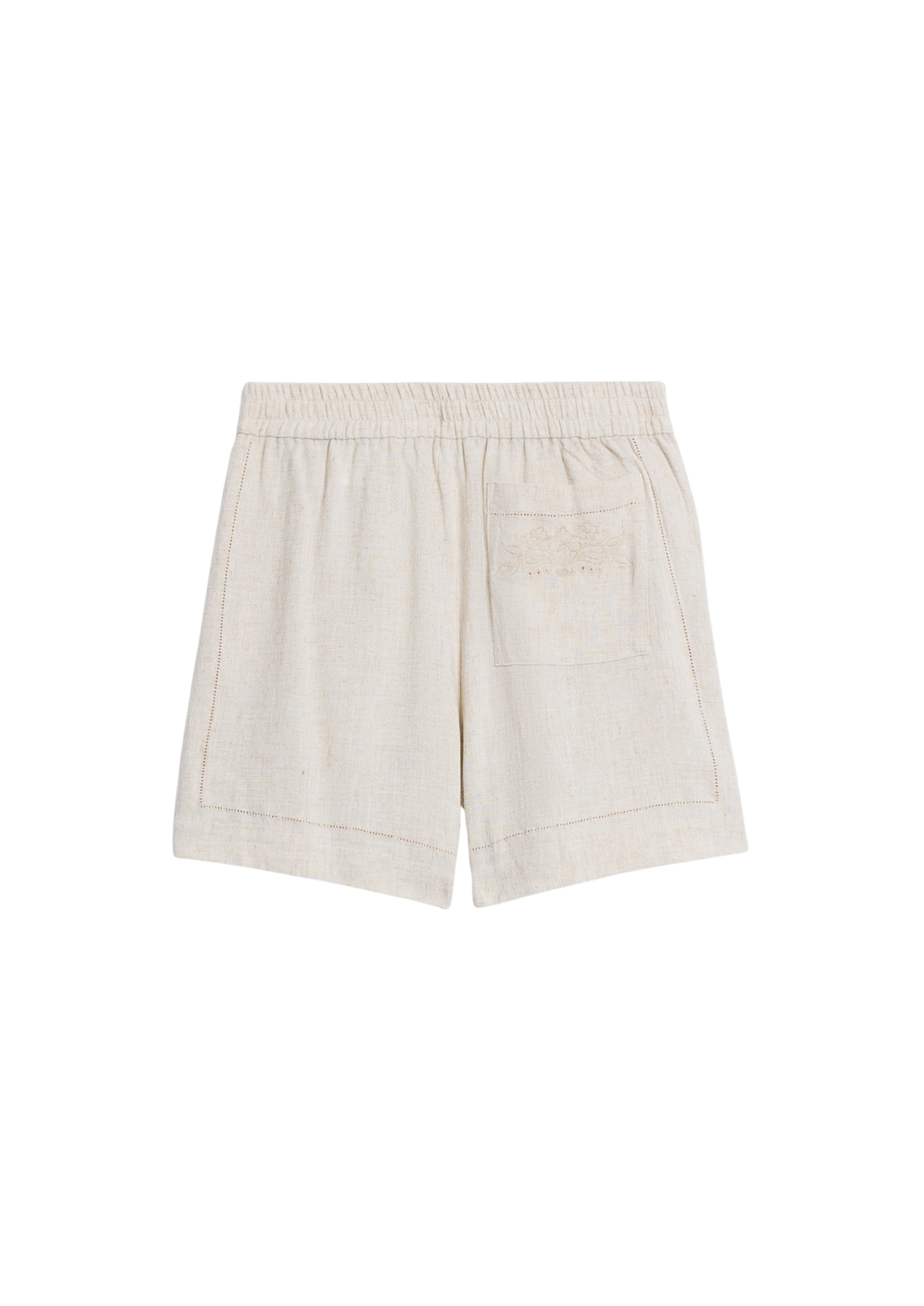 Relaxed Summer Shorts - Ecru