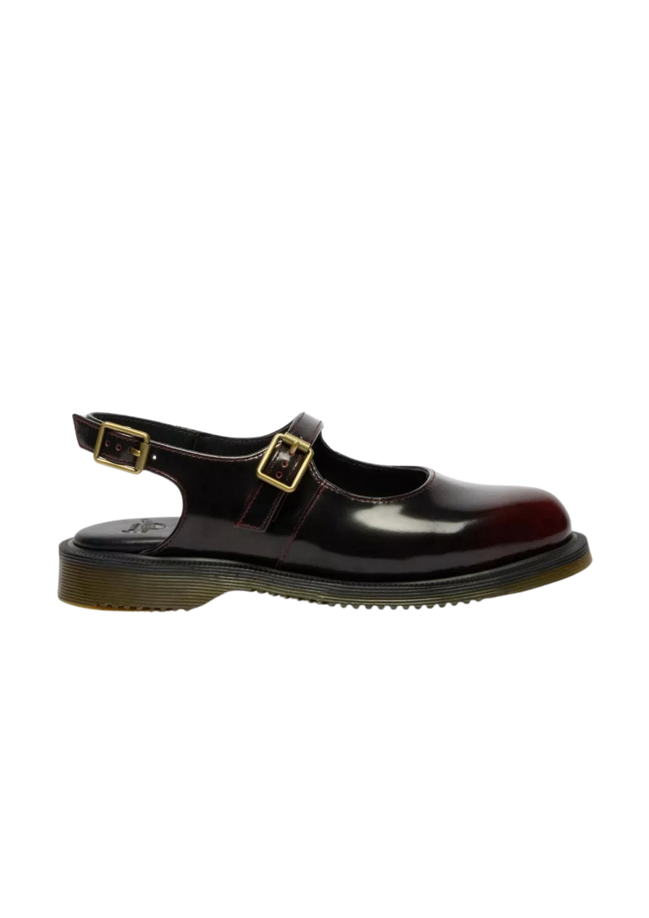 Dr. Martens Madaline Mary Jane Slingback - Cherry Red Arcadia