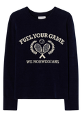 Deuce Chenille Tröja - Navy Blue
