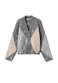 N-Laiana Knit Cardigan - Grey Mix