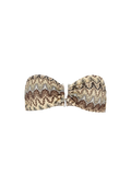 Amber Bandeau Bikinitopp - Mocha Brown