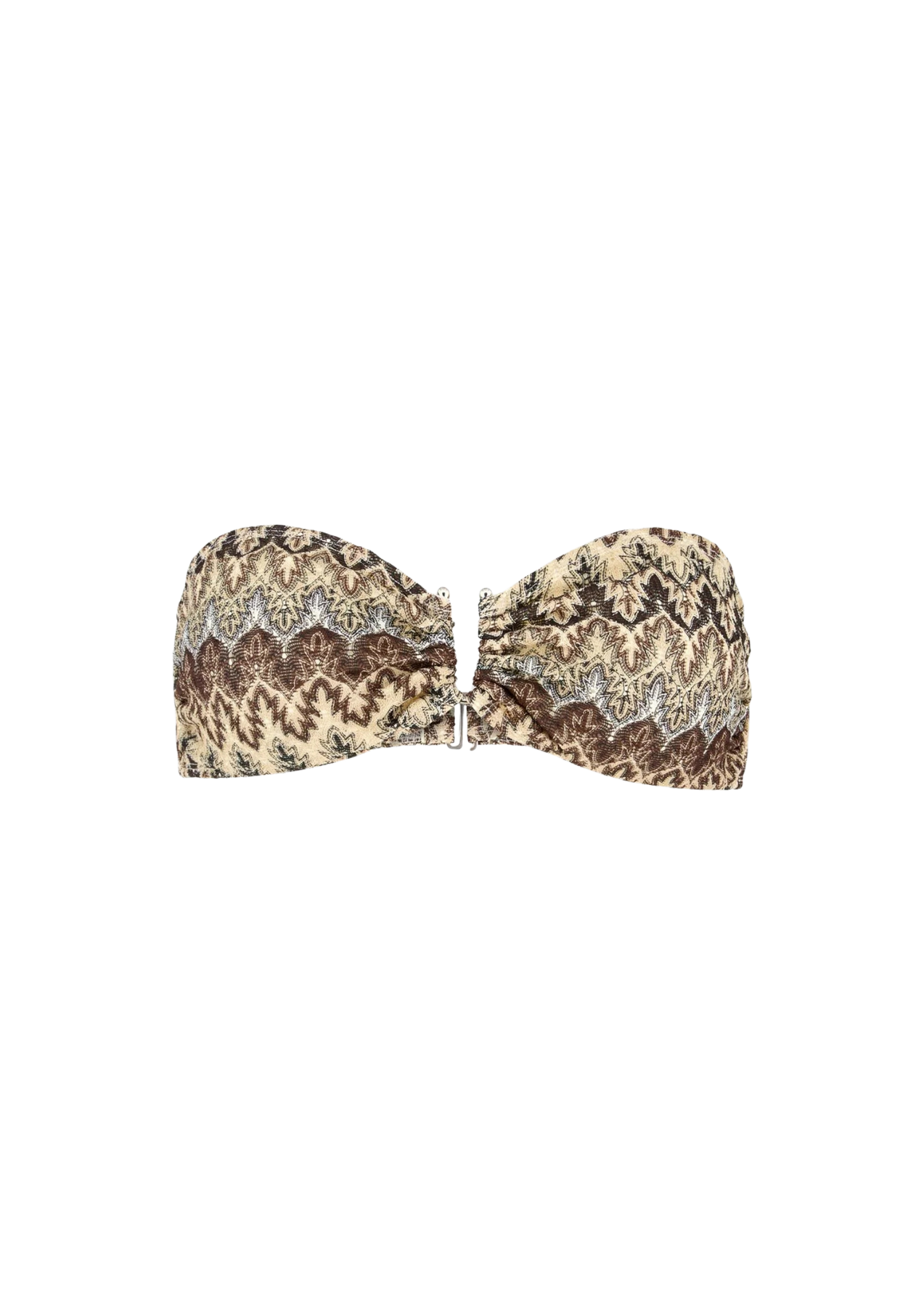Amber Bandeau Bikinitopp - Mocha Brown