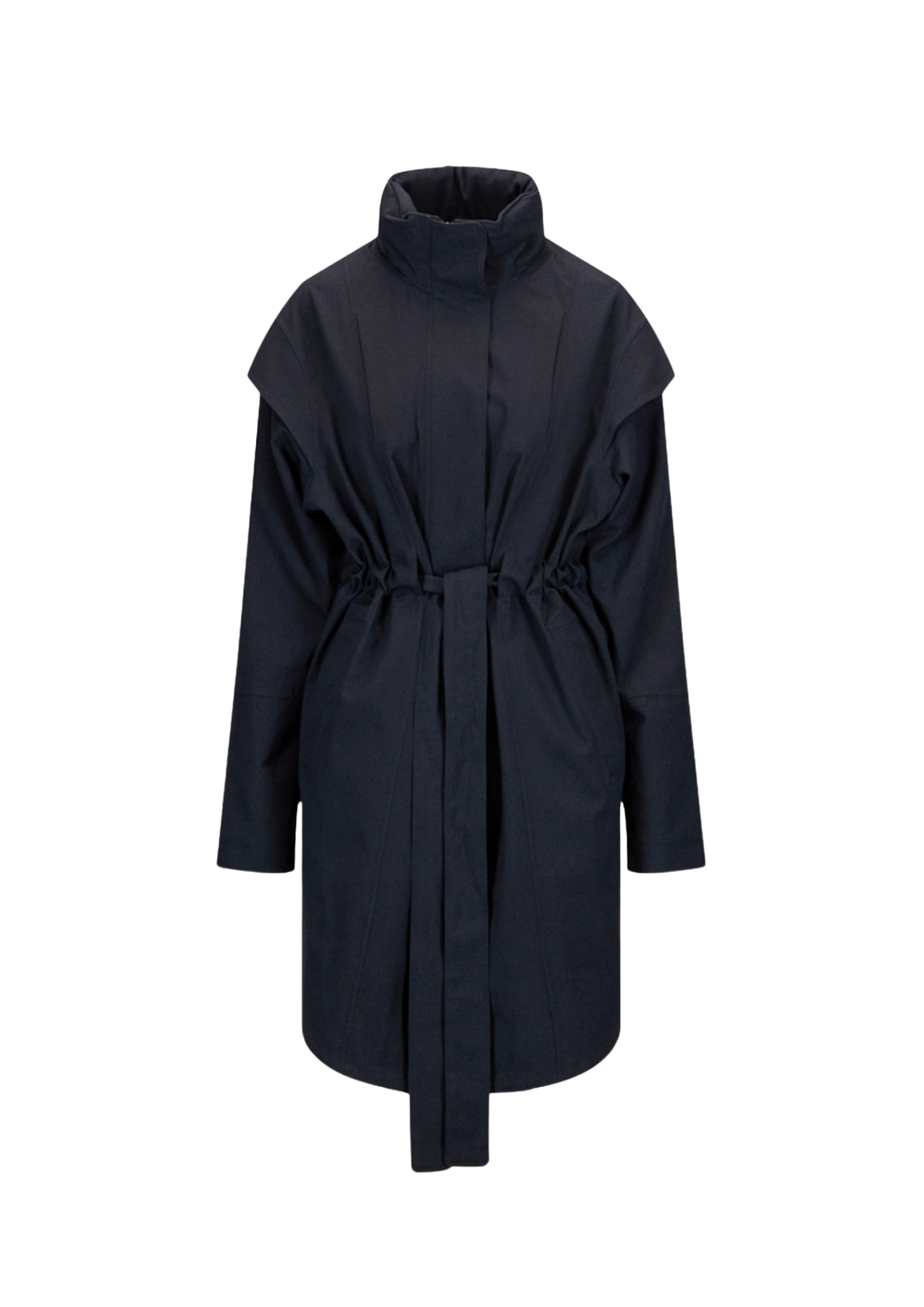 Monsun Coat - Dark Navy