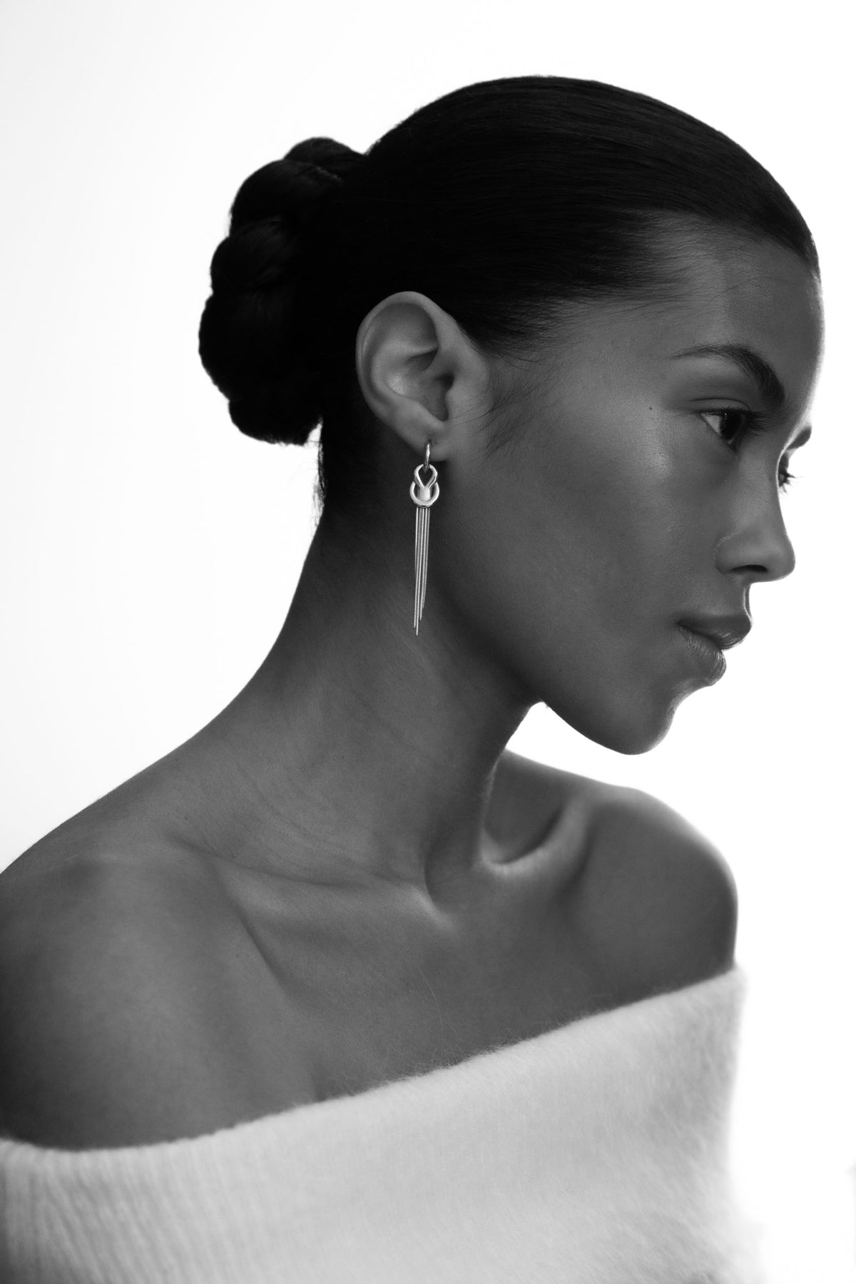 The Fringe Earrings - Guld