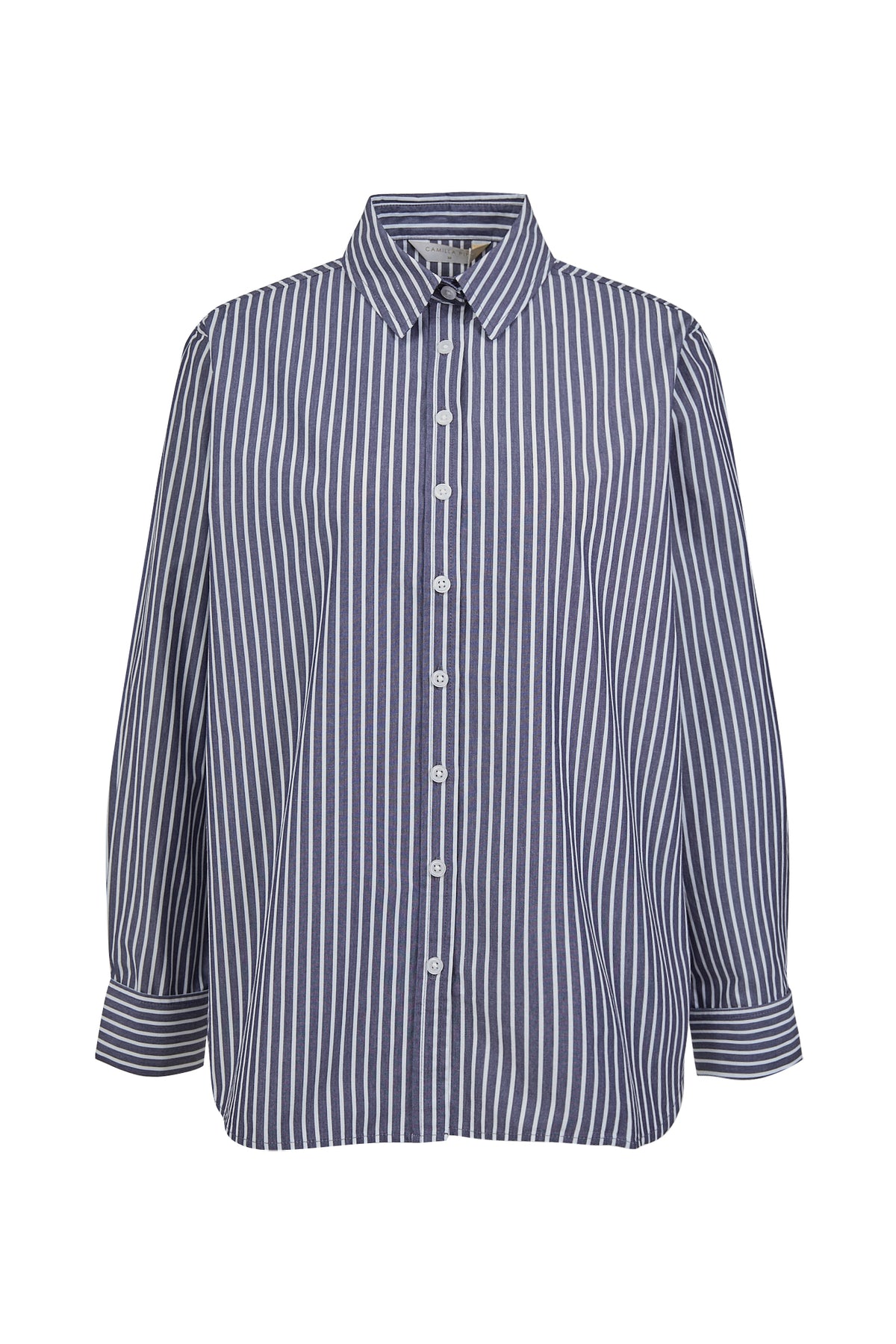 Fritila Shirt - Dark Navy Stripe