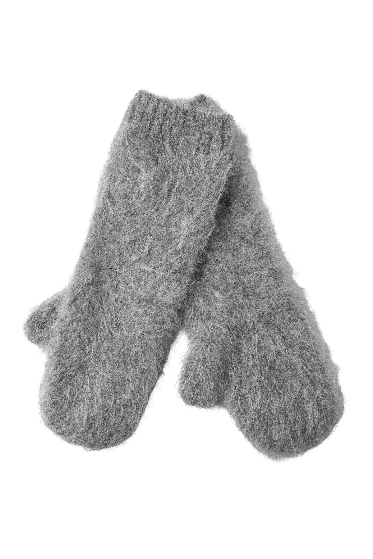 Montpellier Mittens - Gray Melange