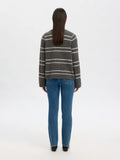 Lulu LS Knit Half Zip - Medium Grey Melange