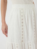 Yasthia Hw Ankle Skirt - Star White