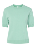 Yaslena Ss Knit Pullover - Lichen