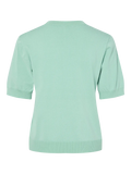 Yaslena Ss Knit Pullover - Lichen