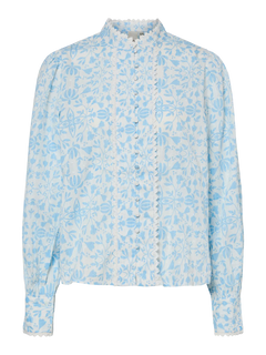 Yasvips Ls Shirt - Clear Sky Vips Print