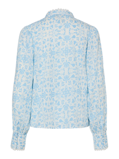 Yasvips Ls Shirt - Clear Sky Vips Print