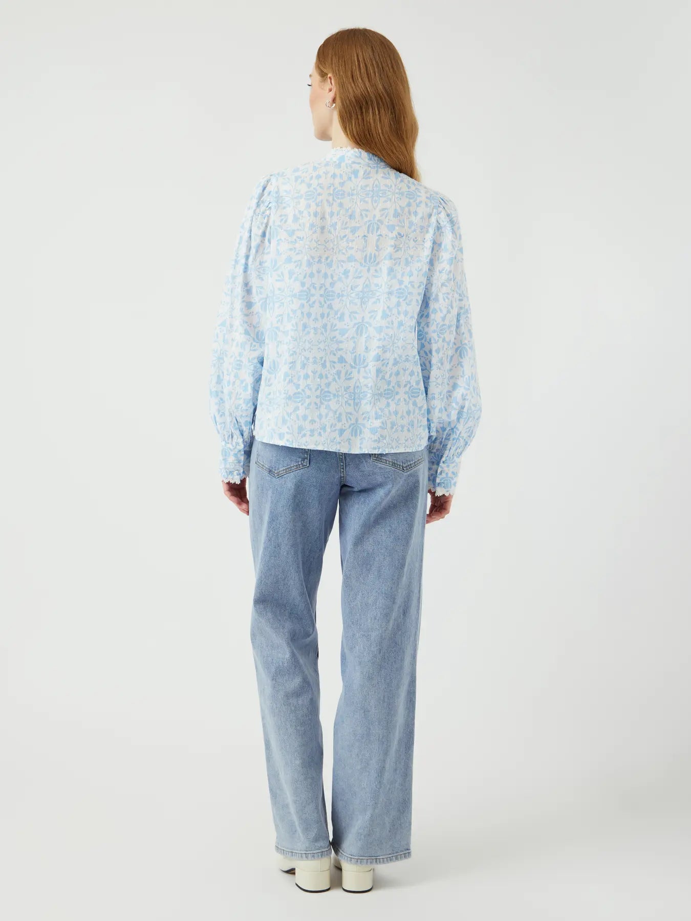 Yasvips Ls Skjorta - Clear Sky Vips Print